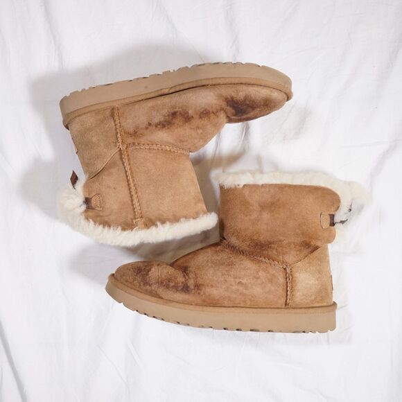 UGG Bailey Boot Ribbon Mid Brown Men’s Size 10 main image 4